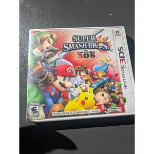Super Smash Bros for Nintendo 3DS (Nintendo 3DS, 2014)